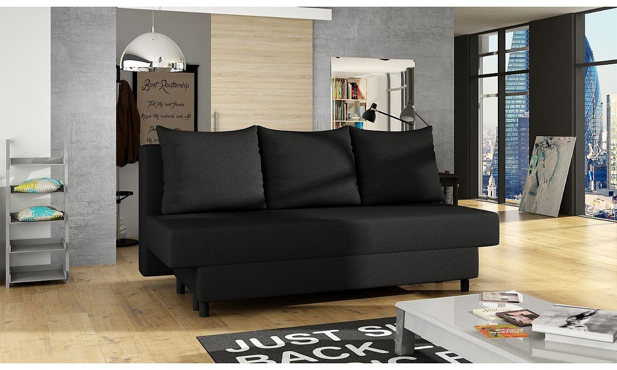 Urban Modular Grey Fabric Sofa Bed